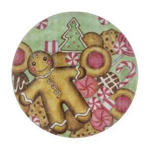 Planche À Découper Cookies de Noël Cuisine à coudre Cadeau
