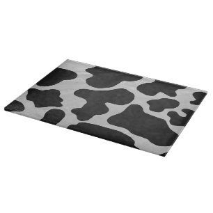 Planche À Découper Copie noire et blanche de vache