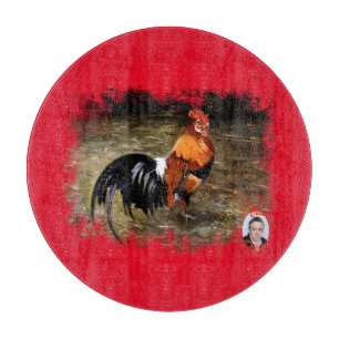 Planche À Découper Coq/Gaulois/Rooster