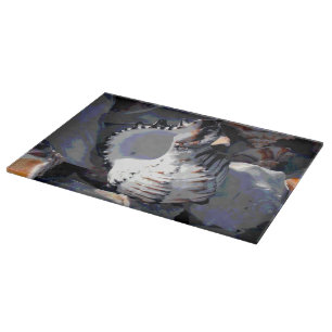 Planche À Découper Coquillage rayé