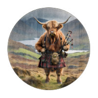 Cornemuseuse de vache des Highlands écossais,