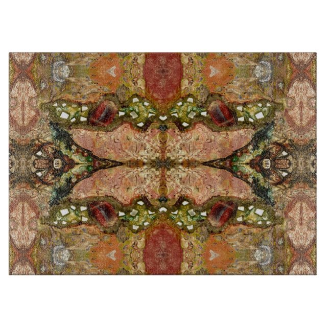 Planche à découper cosmique de papillon par (Devant)