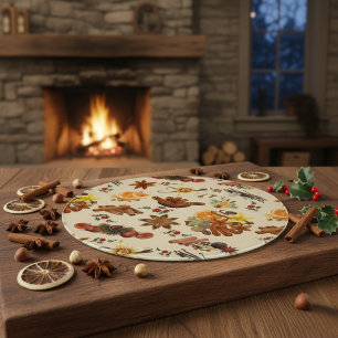 Planche À Découper Cosy Festive Spices & Citrus Holiday
