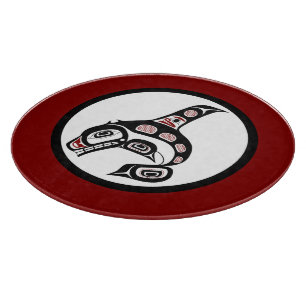 Planche À Découper Côte du Pacifique Nord-Ouest L'art haïda La balein