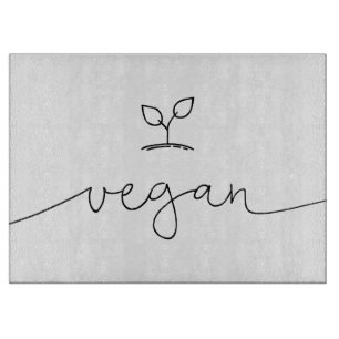 Planche À Découper Couleur Arrière - plan personnalisé minimaliste Ve