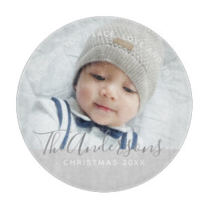 Planche À Découper Couleur personnalisée avec photo et texte personna