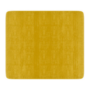 Planche À Découper Couleur solide jaune moutarde
