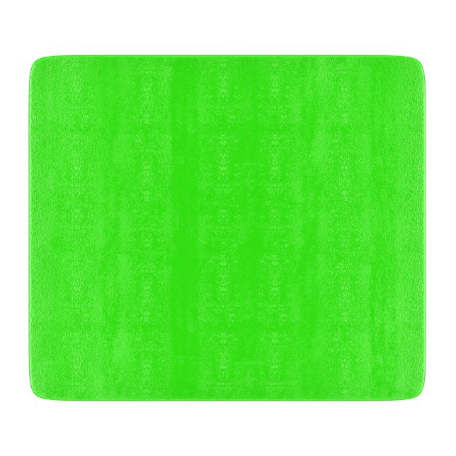 Planche À Découper Couleur solide verte néon (Devant)