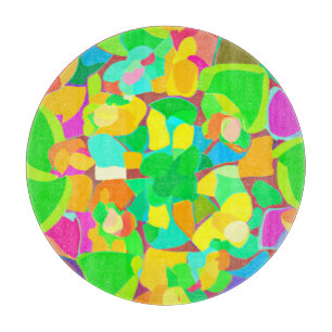 Planche À Découper Couleurs Motifs époustouflantes Art. Acheter maint