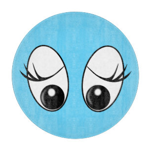 Planche À Découper Coupe avec yeux de curiosité - Vos couleurs