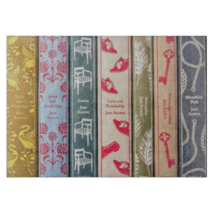 Planche À Découper Couper Board avec les romans de Jane Austen