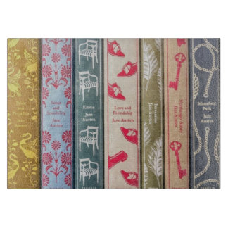 Planche À Découper Couper Board avec les romans de Jane Austen