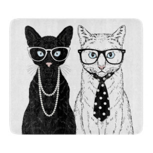 Planche À Découper Couples de chat