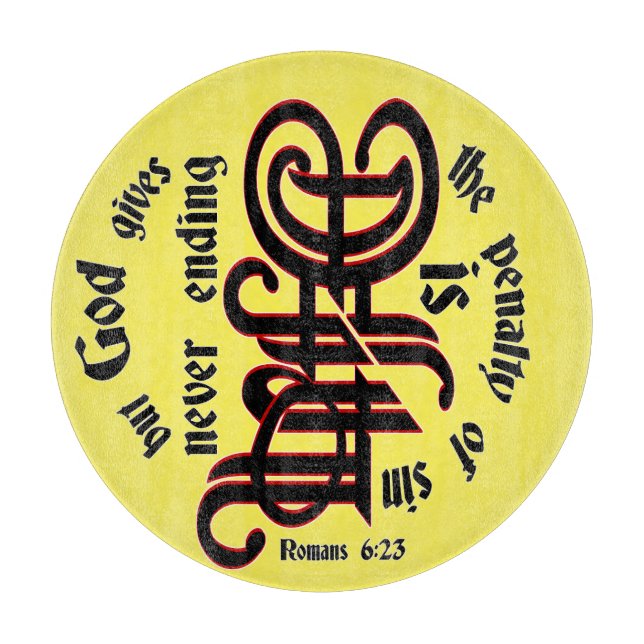 Planche À Découper Coussin rond (Devant)