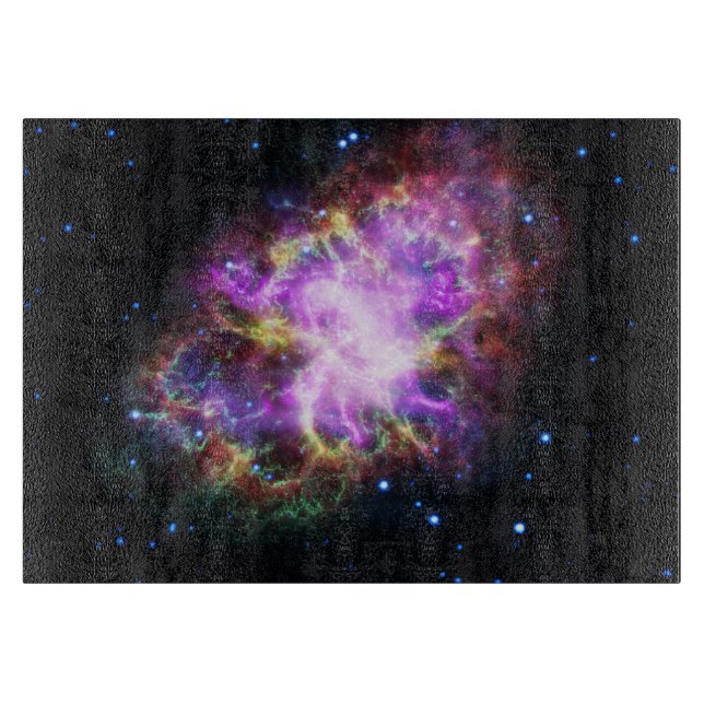 Planche À Découper Crabe Nebula Supernova Remnant Hubble Composite (Devant)
