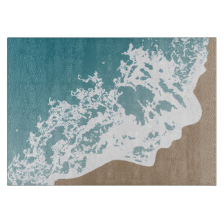 Planche À Découper Création d'une carte de coupe des vagues