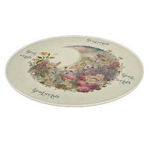 Planche À Découper Créez vos propres fleurs sauvages Fleur de lune en