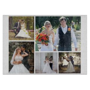 Planche À Découper Créez votre propre collection de 5 Mariages photo