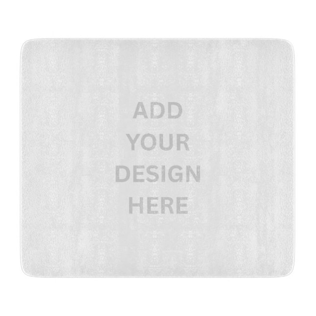 Planche À Découper Créez votre propre design 7,5 pouces x 6,5 pouces (Devant)