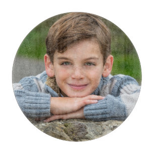 Planche À Découper Créez Votre Propre Photo De Fils Personnalisée Dou