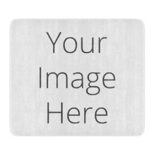 Planche À Découper Créez votre propre tableau de coupe en verre 6"x7"