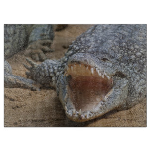 Planche À Découper Crocodile