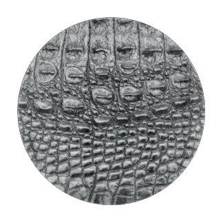 Planche À Découper Crocodile Noir : Météo Noire Mystique