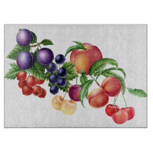 Planche À Découper Cuisine de fruits Cuisine d'art Cuisine de verre
