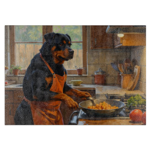 Planche À Découper Cuisine de Rottweiler dans la cuisine