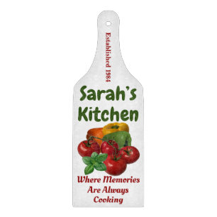 Planche À Découper Cuisine en verre personnalisée