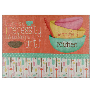 Planche À Découper Cuisine Est Une Planche À Coupe Personnalisée D'Ar