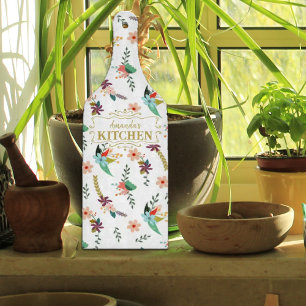 Planche À Découper Cuisine florale personnalisée