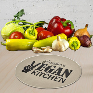 Planche À Découper Cuisine végétale personnalisée,