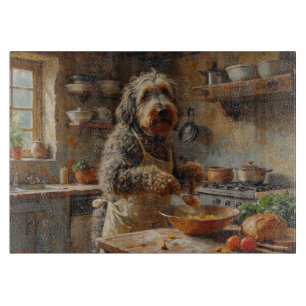 Planche À Découper Cuisson d'Otterhound dans la cuisine
