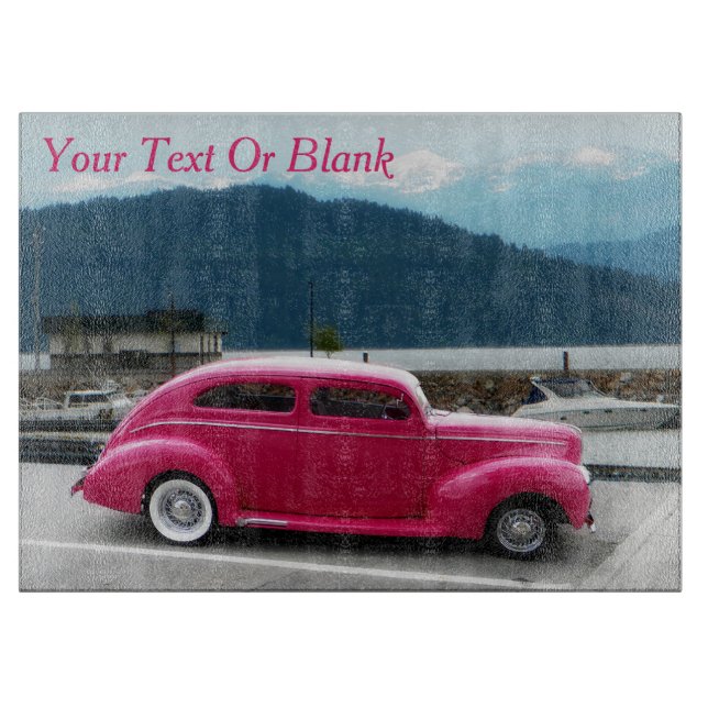 Planche À Découper Custom 1940 Famous American Make Sedan (Devant)