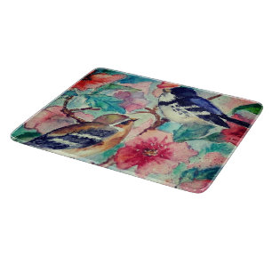 Planche À Découper Cute Birds Cutting Board