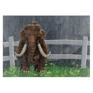 Planche À Découper Cute Mastodon