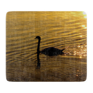 Planche À Découper Cygne d'or