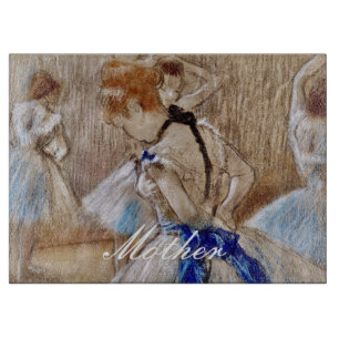 Planche À Découper Danseuse Degas Avec Ruban Bleu