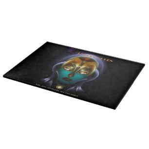 Planche À Découper Daria Cyborg Queen Glass Cutting Board 15x11