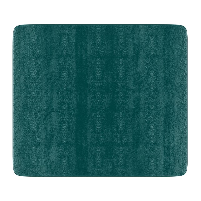 Planche À Découper Dark Teal Solid Color (Devant)