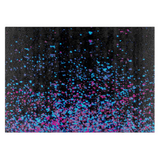 planche à découper de ciel de scintillement