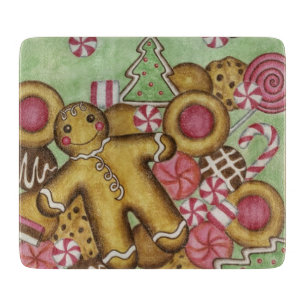 Planche à découper de cuisine Cadeau de biscuits d