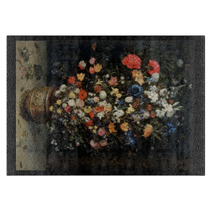 Planche À Découper De fleur de bouquet toujours hachoir de la vie