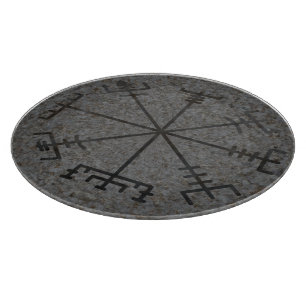 Planche à découper de Glas de boussole de Viking