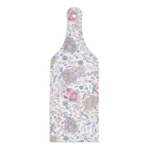 Planche à découper de microbiologie