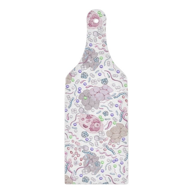 Planche à découper de microbiologie (Devant)