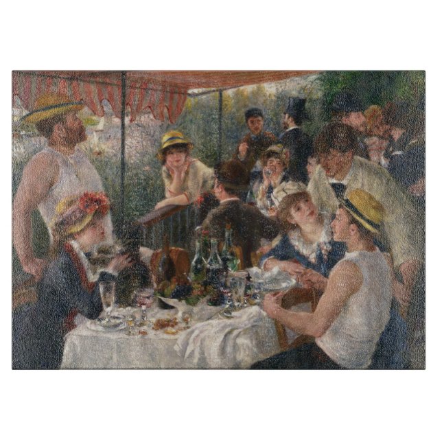 Planche À Découper Déjeuner de la fête nautique - Auguste Renoir (Devant)