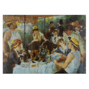 Planche À Découper Déjeuner de la fête nautique par Pierre Renoir