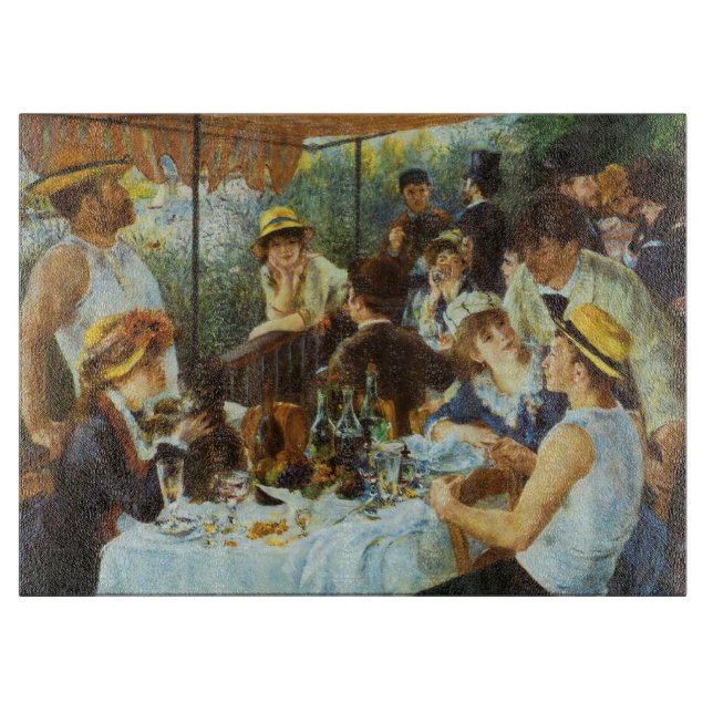 Planche À Découper Déjeuner de la fête nautique par Pierre Renoir (Devant)